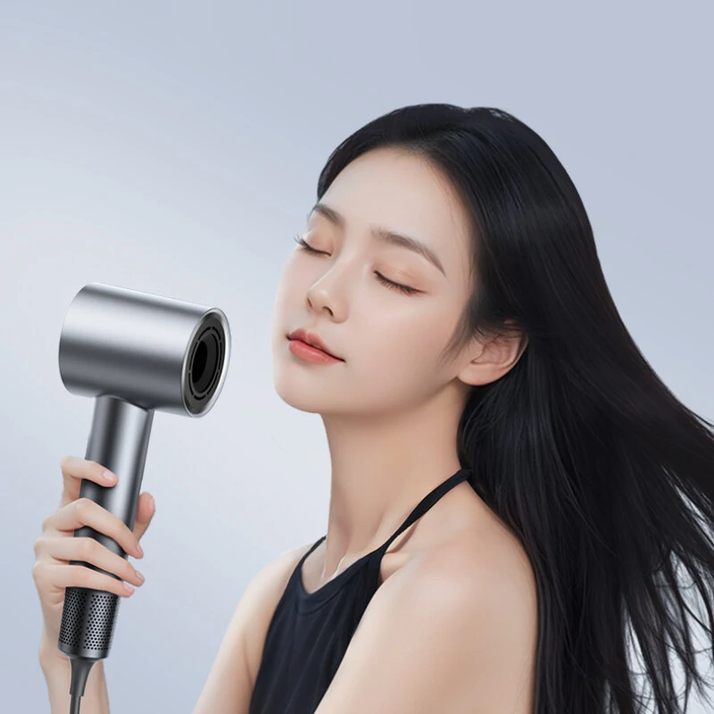 (image for) KONKA D3 1600W Hair Dryer Professional LCD Display Hair Dryer Powerful Negative Ion High Speed Hair Dryer